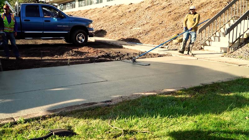 New Concrete Pad Pavement - M5 Paving