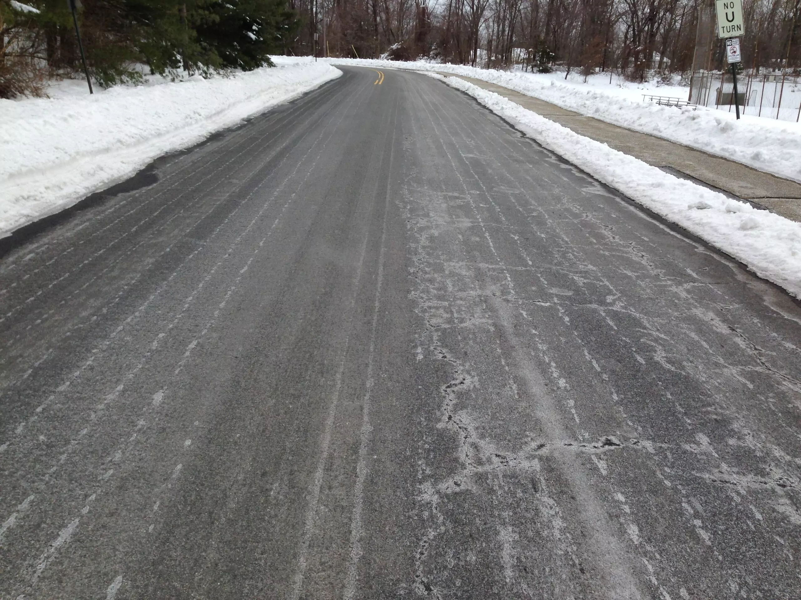 winter roadway