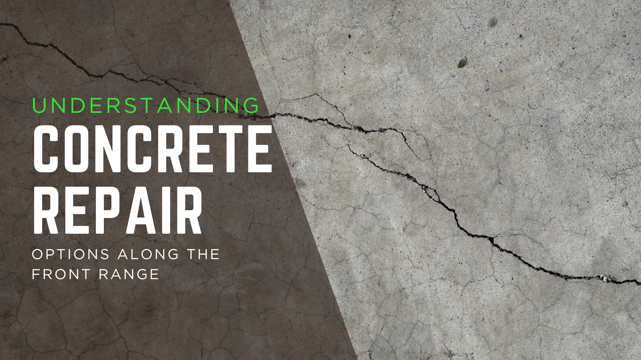 Concrete Repair Options in Denver and Along the Front Range